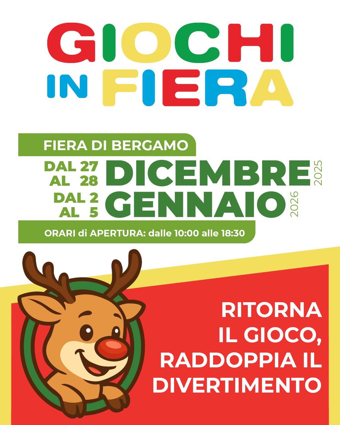 Giochi in Fiera Bergamo 2025-2026 - Gonfiabili e Giochi per Bambini